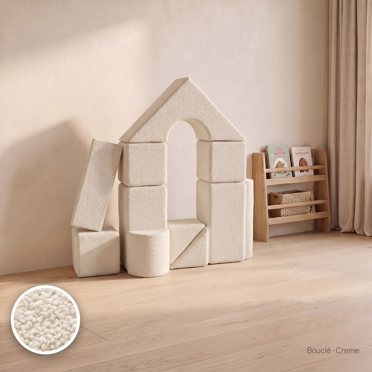 Wuselschloss, Bouclé · Creme #Farbe_variantenbild