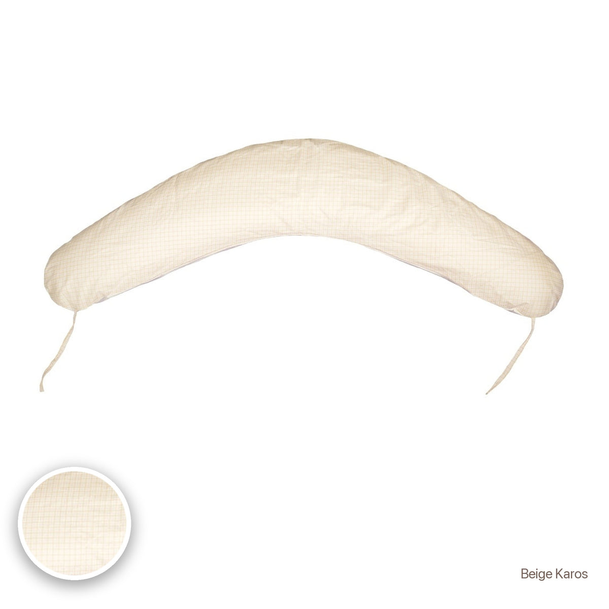 Schwangerschaftskissen Multi, Beige Karos #Farbe_variantenbild