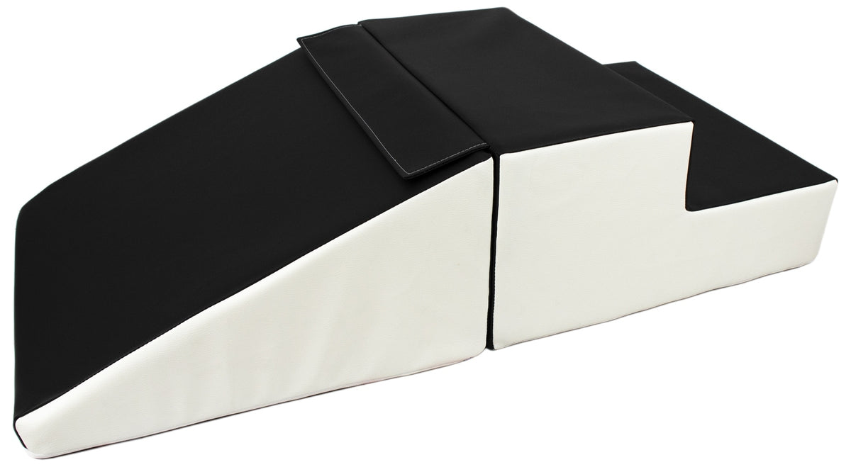 Softplay Mini-Rutsche-Set, Farbe Schwarz-Weiß