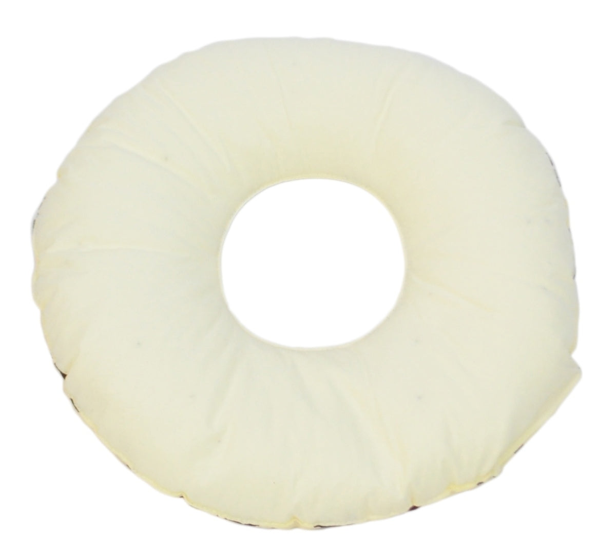 Donut-Kissen, Schnörkel auf hellem Hintergrund