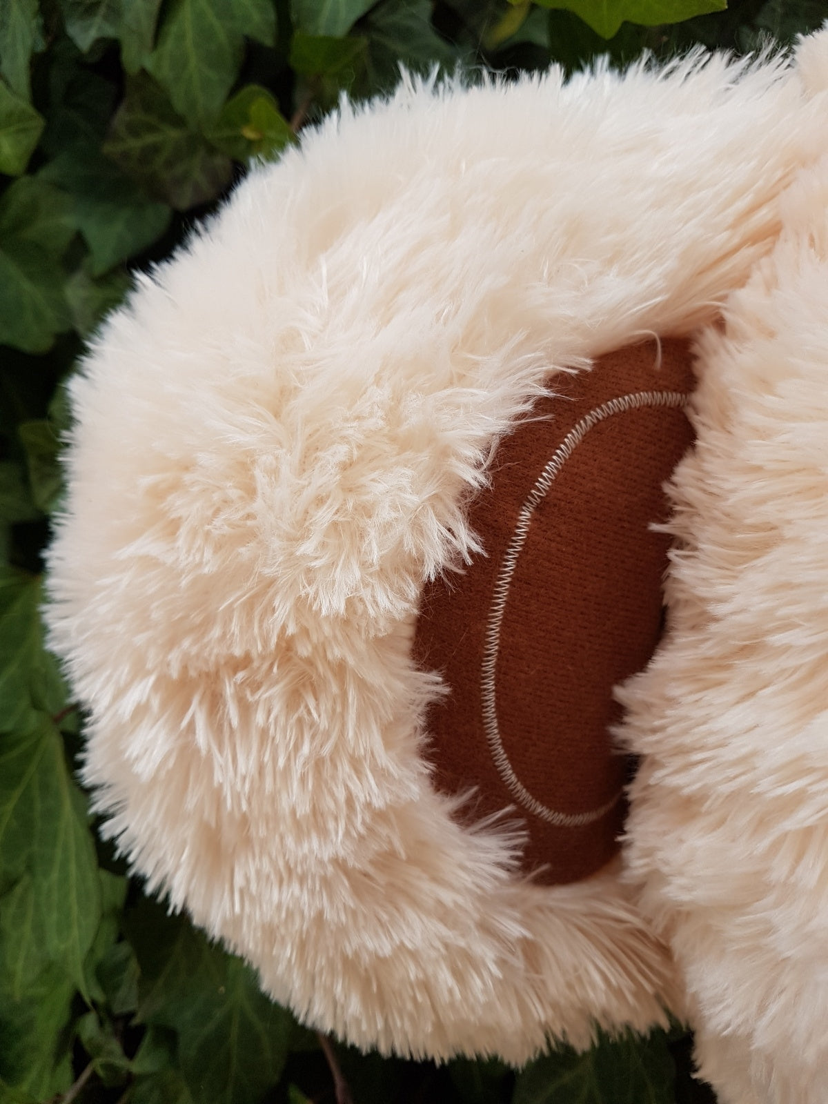 Riesen-Teddybär 160 cm, Cremefarben - braun