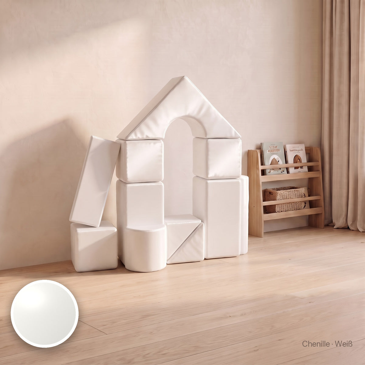 Wuselschloss, Chenille · Weiß #Farbe_variantenbild