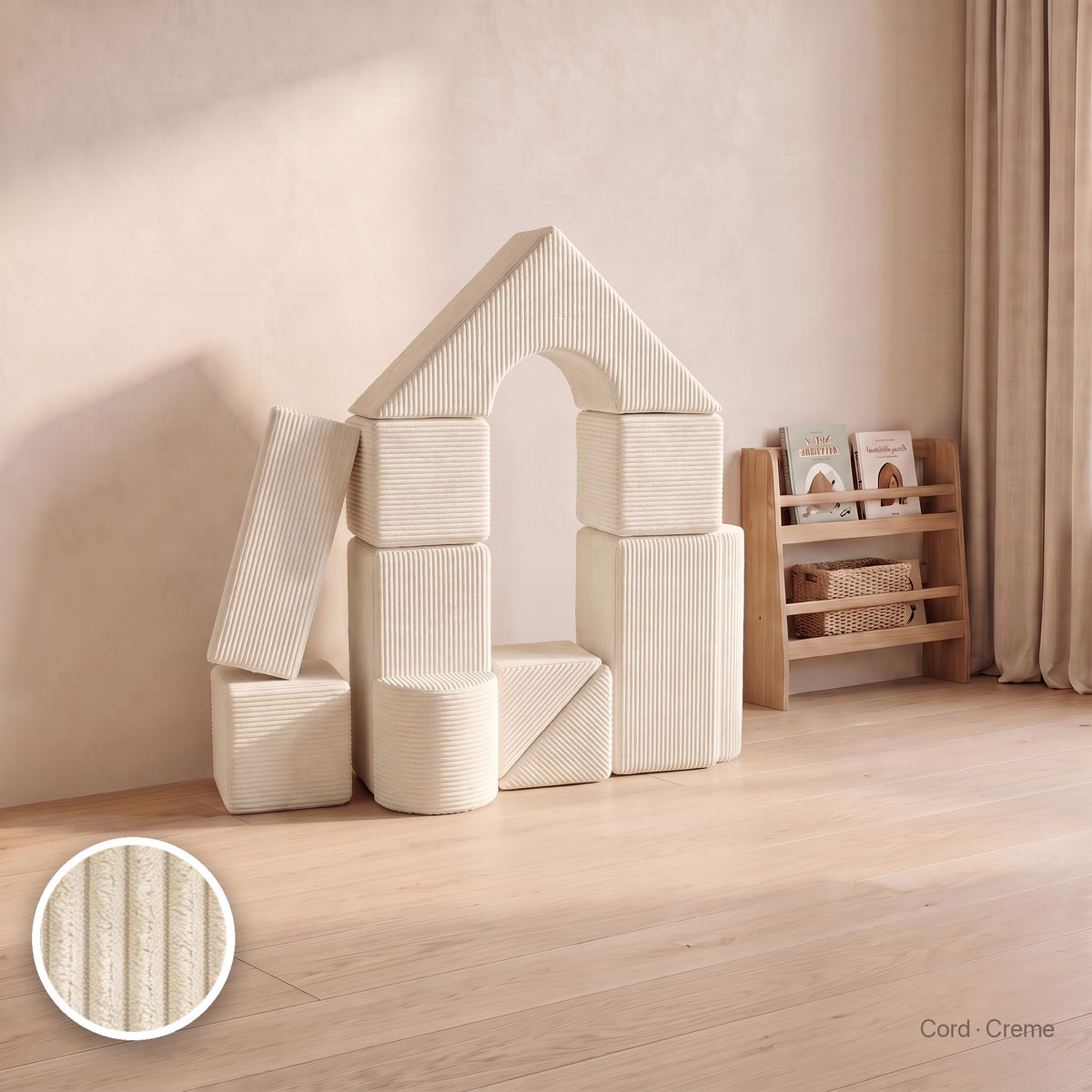 Wuselschloss, Cord · Creme #Farbe_variantenbild
