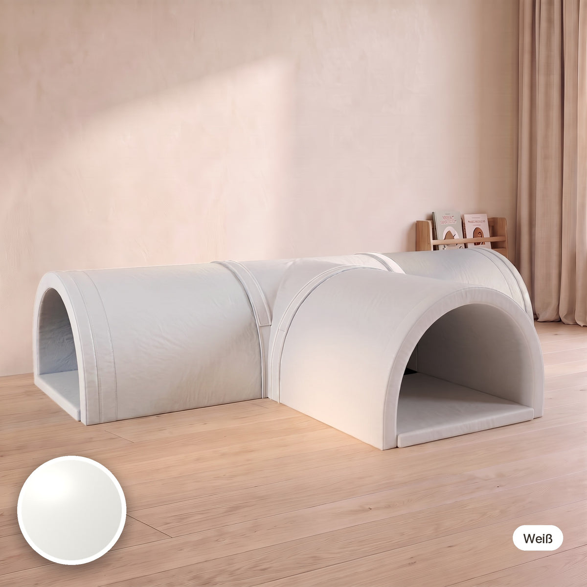 Wuseltunnel 4-teilig, Weiß #Farbe_variantenbild