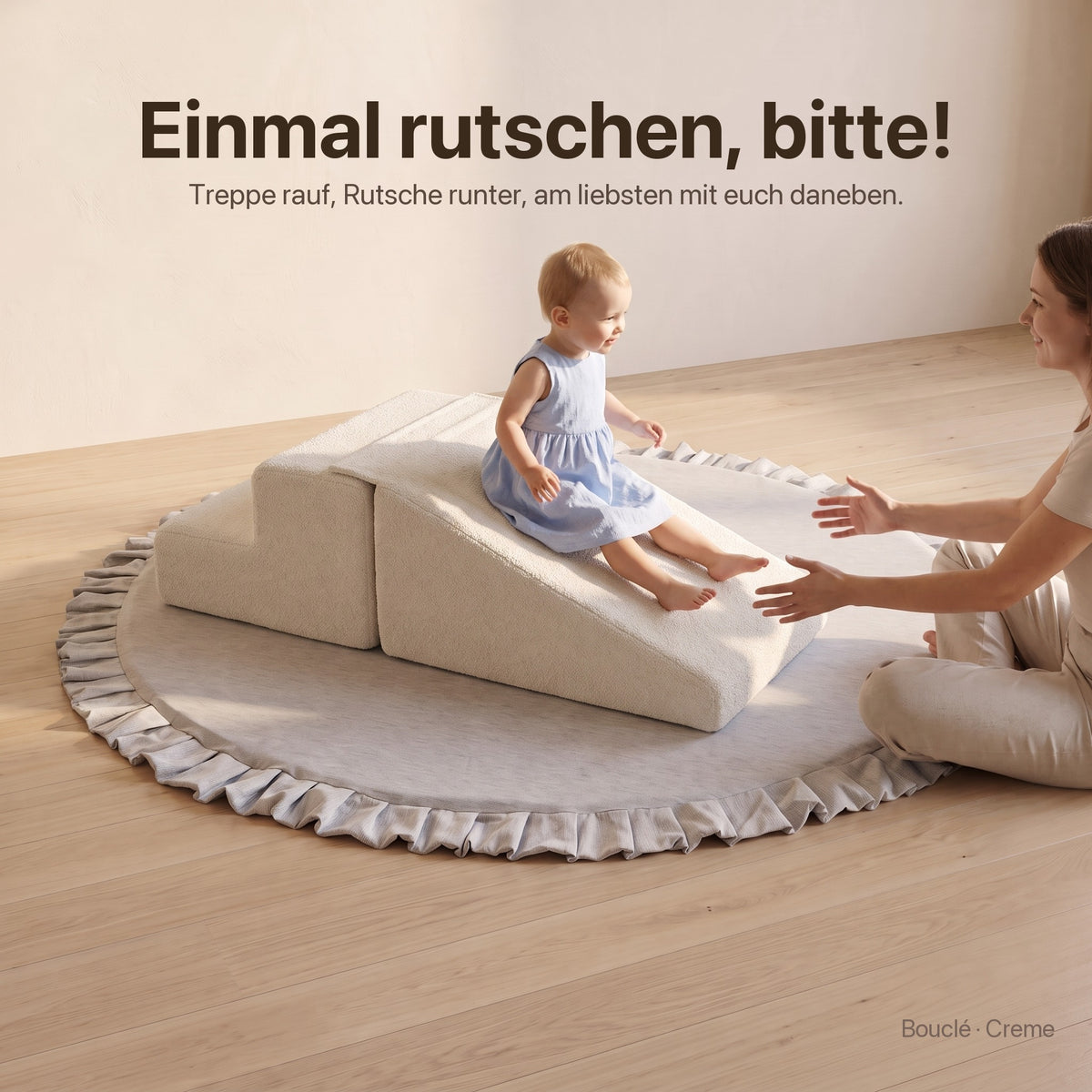 Wuselrutsche & Treppen-Set: Einmal rutschen, bitte